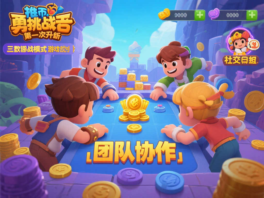 《推币勇者》5月23日震撼上线，全新挑战模式与创新玩法等你体验！