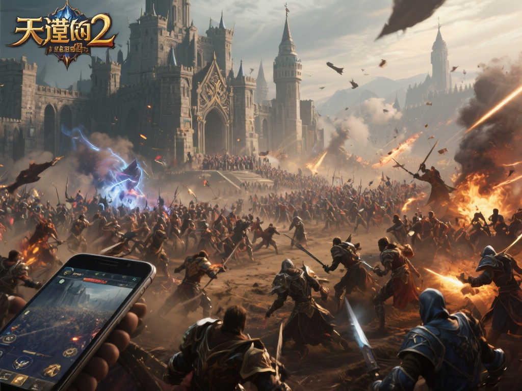 腾讯《天堂2：盟约》震撼登场！重温千人盟战攻城激情！