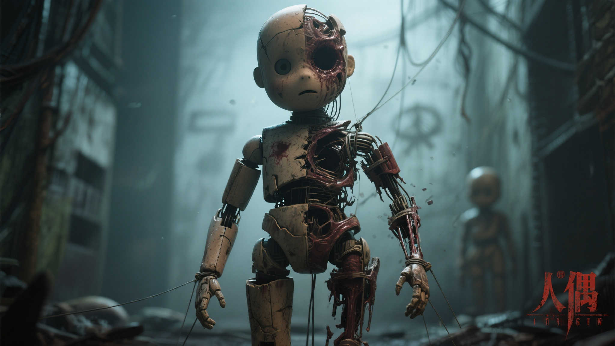 《寂静岭f》惊现恐怖拼接怪物：头颅与手臂结合的人偶模型